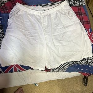 White shorts